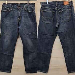 {W36 x L30} Lucky Brand Men's 221 Original Straight Jean In Blue Denim